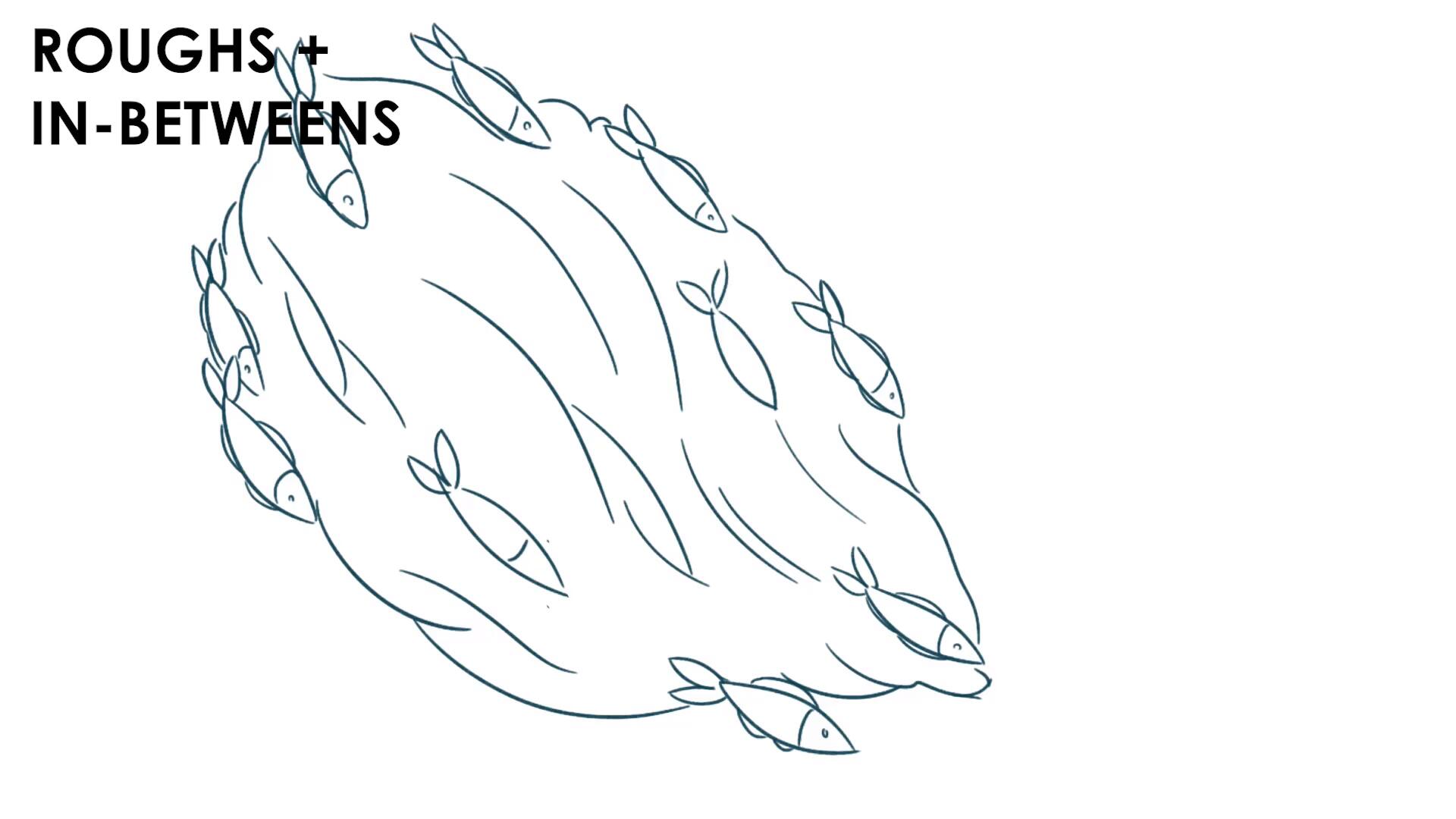 roughs & in-betweens animated by Samantha Luxford