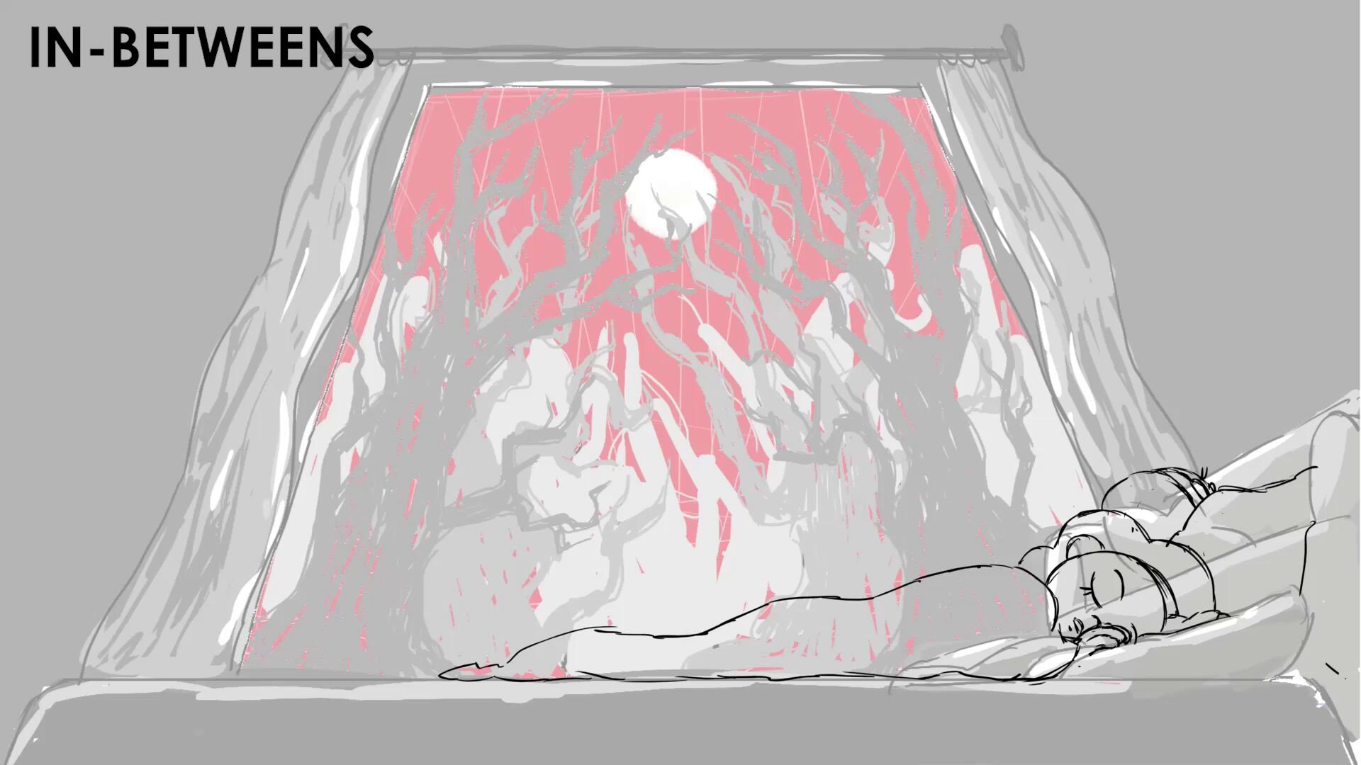 in-betweens animated by Samantha Luxford