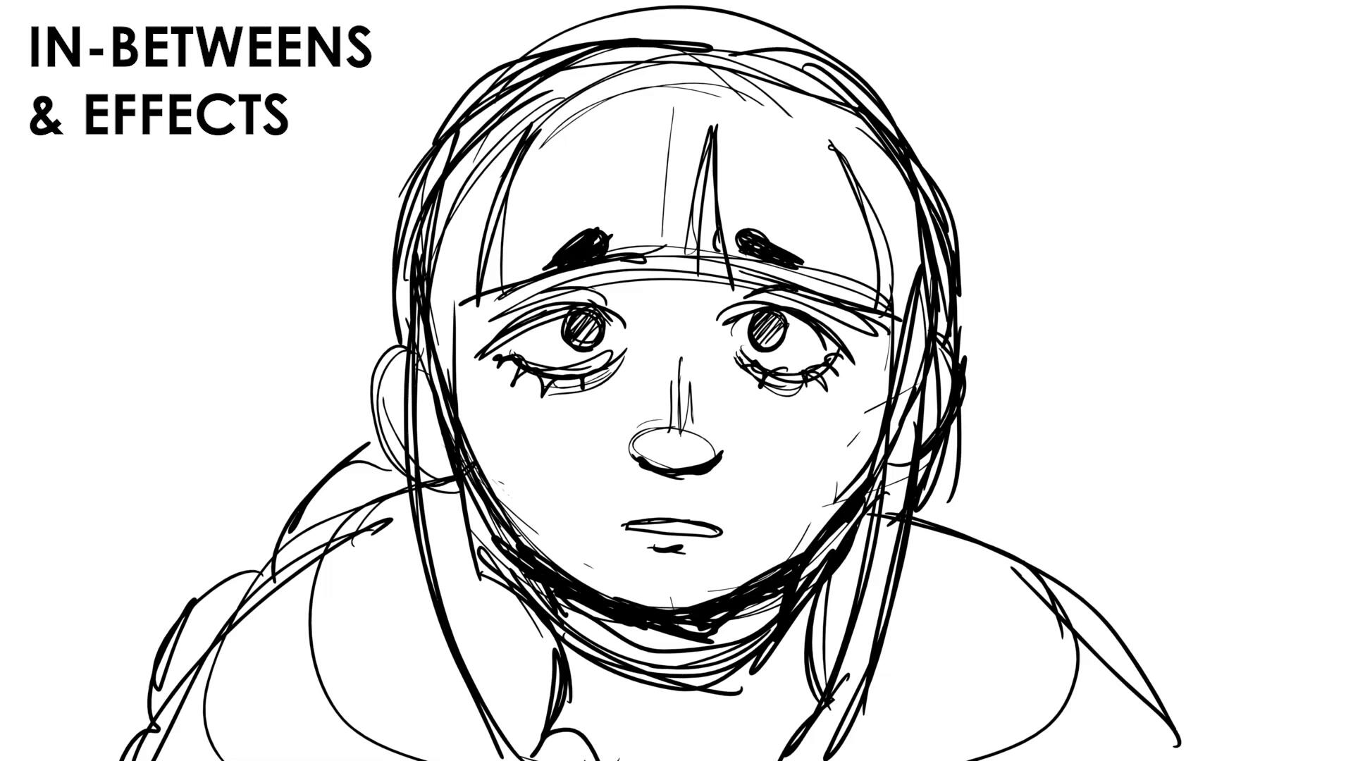 in-betweens & effects animated by Samantha Luxford